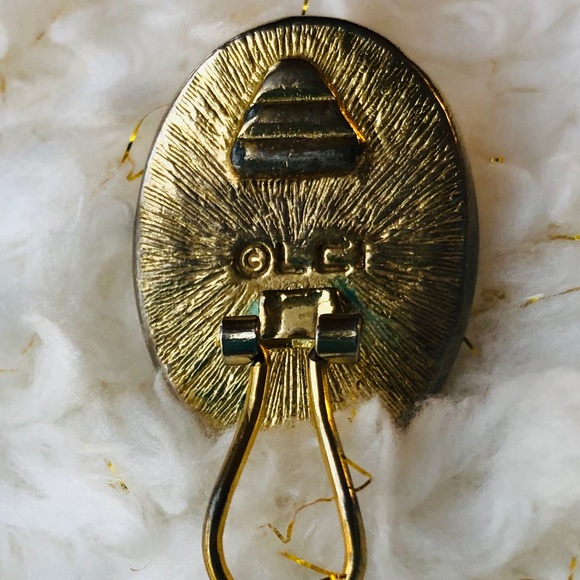 Liz Claiborne vintage earrings - Picture 2 of 2